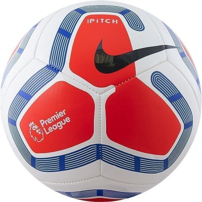 Футбольный мяч Nike PITCH PL белый-красный