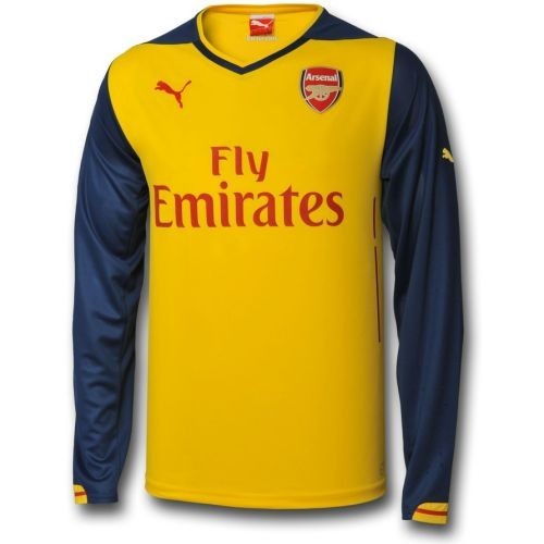 Футбольная футболка Arsenal Гостевая 2014 2015 лонгслив 2XL(52)