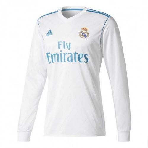 Футбольная футболка Real Madrid Домашняя 2017 2018 лонгслив XL(50)