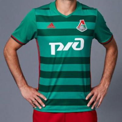 Футбольная футболка для детей Lokomotiv Домашняя 2016 2017 (рост 164 см)
