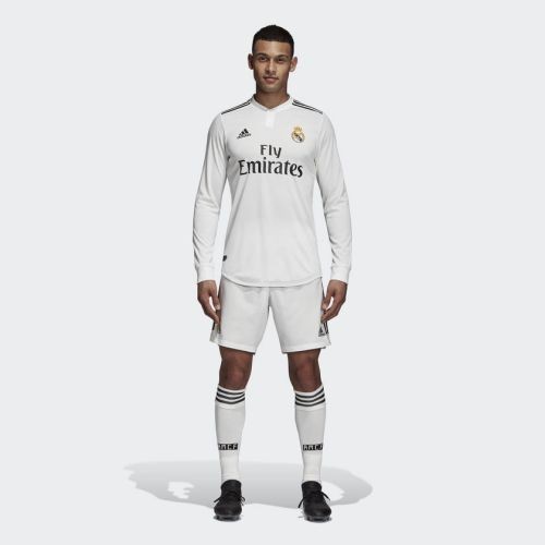 Футбольная форма Real Madrid Домашняя 2018 2019 лонгслив S(44)