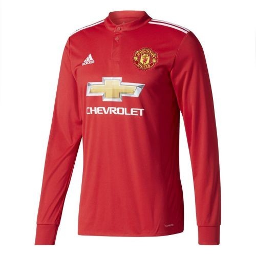 Футбольная футболка Manchester United Домашняя 2017 2018 лонгслив XL(50)