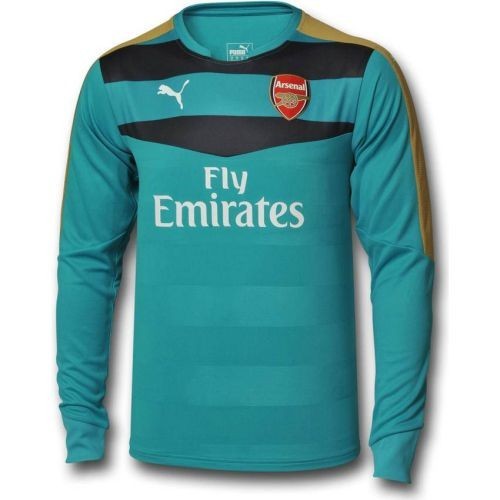 Вратарская футбольная форма Arsenal Домашняя 2015 2016 лонгслив XL(50)