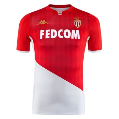 Футбольная футболка для детей Monaco Домашняя 2019 2020 2XL (рост 164 см)