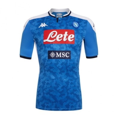 Футбольная футболка для детей Napoli Домашняя 2019 2020 2XL (рост 164 см)
