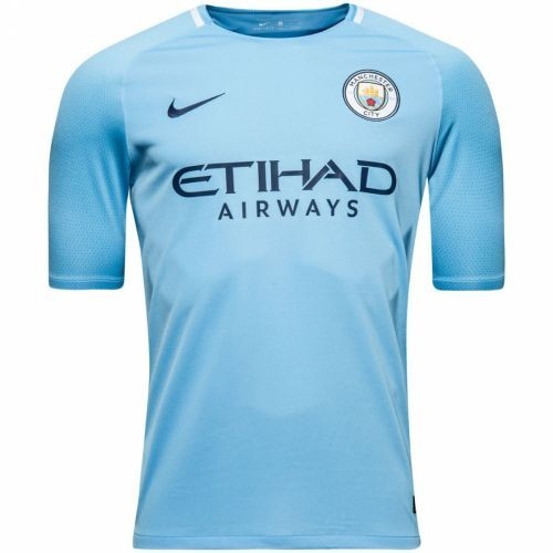 Футбольная футболка Manchester City Домашняя 2017 2018 S(44)