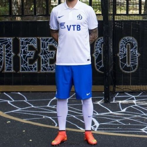 Футбольная футболка Dynamo Moscow Гостевая 2014 2015 лонгслив 3XL(56)