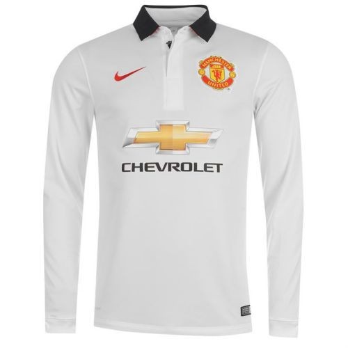 Футбольная футболка Manchester United Гостевая 2014 2015 лонгслив 4XL(58)