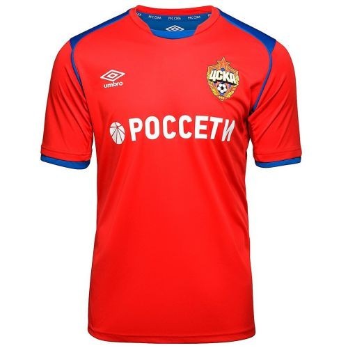 Футбольная футболка CSKA Moscow Домашняя 2018 2019 лонгслив 7XL(64)