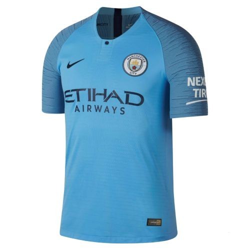 Футбольная футболка Manchester City Домашняя 2018 2019 лонгслив L(48)