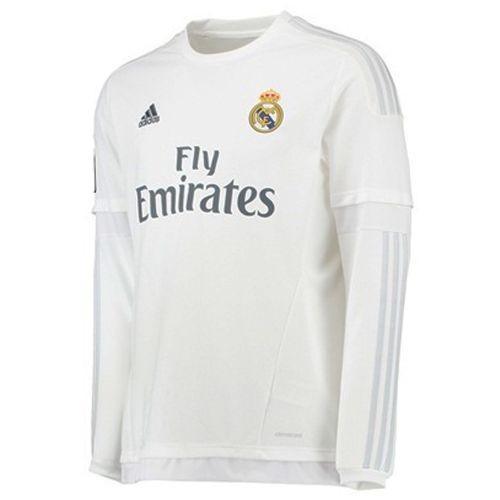 Футбольная футболка Real Madrid Домашняя 2015 2016 лонгслив S(44)