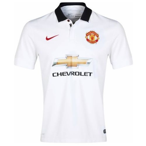 Футбольная футболка Manchester United Гостевая 2014 2015 S(44)