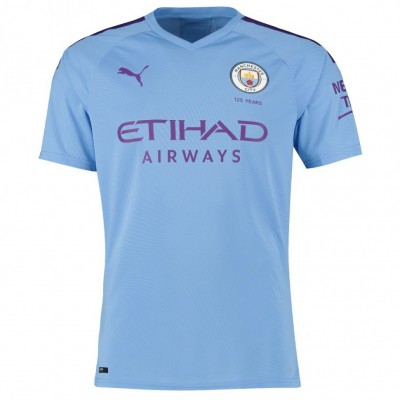 Футбольная футболка для детей Manchester City Домашняя 2019 2020 L (рост 140 см)