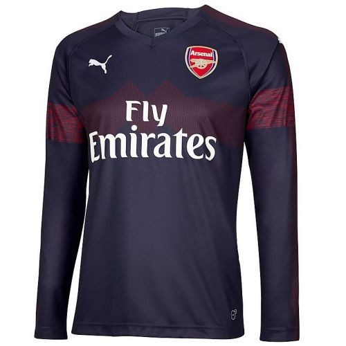 Футбольная футболка Arsenal Гостевая 2018 2019 лонгслив L(48)